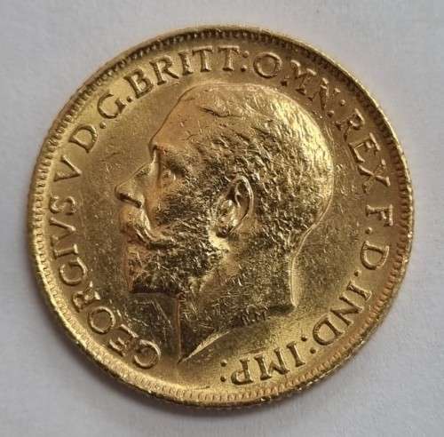1911 22CT GOLD SOVEREIGN KING GEORGE V