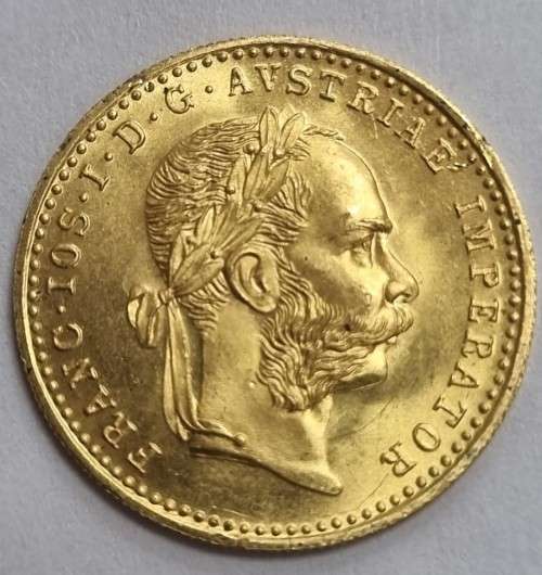 1915 GOLD AUSTRIAN FRANC COIN