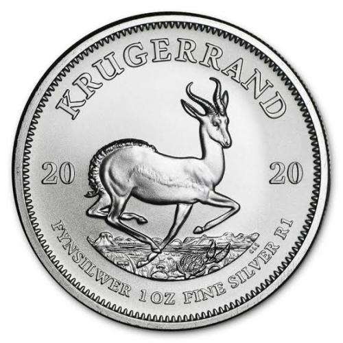 2020 One Troy Ounce Silver Krugerrand