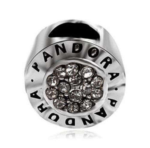 European White Crystal charms