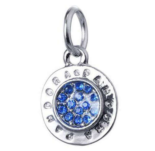 Brand New  Silver Crystal Charm