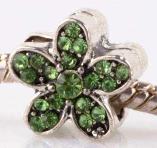 925 Silver Flower Spacer Bead