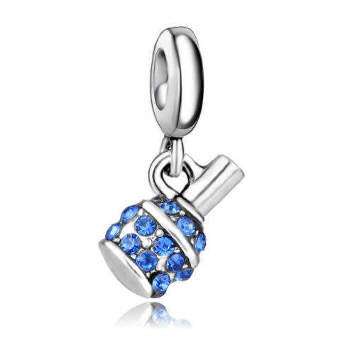 925 Silver Nail Polish Charm