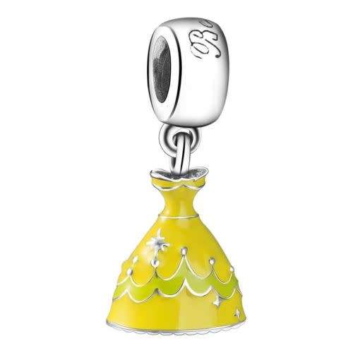 925 Silver Belle Dress Charm