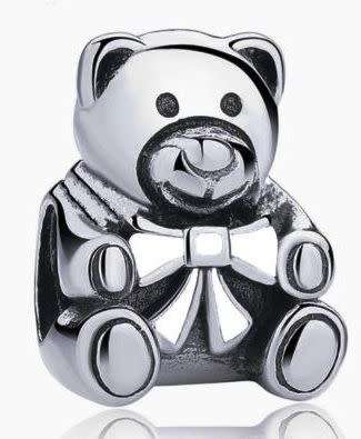 925 Silver Teddy BearCharm