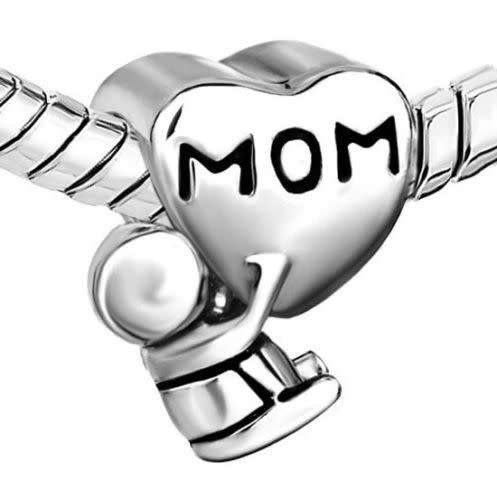 925 Silver Mom and Child Charm
