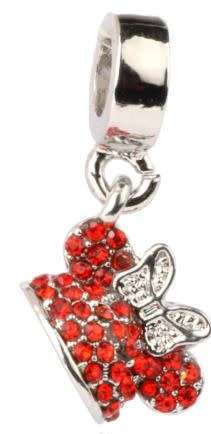 925 Silver Mickey Mouse Headgear Charm