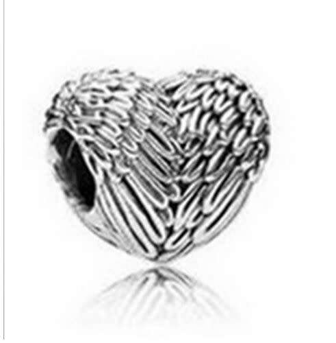 925 Silver Angel Wings Charm