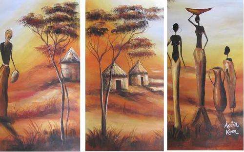 Hand painted Oil painting  80cm x 120cm by Amilia Koen