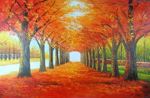 Oil painting 60cm x 90cm (huge size)