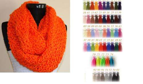 STUNNING  HAND KNITTED SCARF 150CM LONG. CHOOSE YOUR COLOUR. SUPPORT LOCALLY MADE HANDCRAFTS