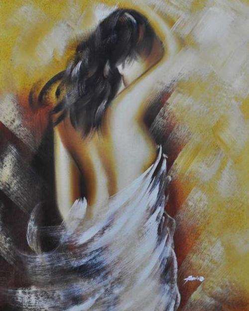 POSTAGE ONLY R35.00****STUNNING OIL PAINTING ON CANVAS  60cm x 50cm