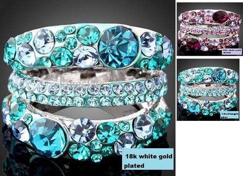 AUCTION CLOSING EARLY**POSTAGE R35.00 ADDITIONAL ITEMS FREE***18K GP RING***TWO COLOURS AVAILABLE***