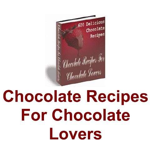 Delicious chocolate recipes (No shipping fee)