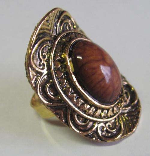**POSTAGE R55.00 ADDITIONAL ITEMS FREE***BOHEMIAN STYLE RING 4cm x 2.7cm***SIZE 7- 10
