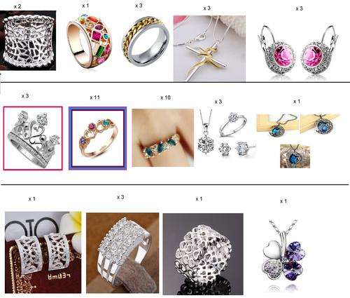 BULK LOT OF 46 JEWELLERY PIECES, START YOUR OWN BIZ FROM HOME OR THE OFFICE