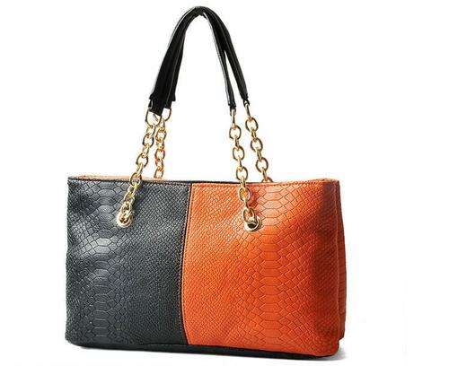 Ladies Purse Shoulder Messager Tote Handbag - 2 color