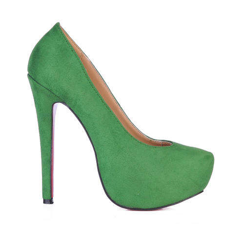 Stylish Elegant Suede Super High Heel - 17 Color (size 35-40) - 0742-3463B-a5