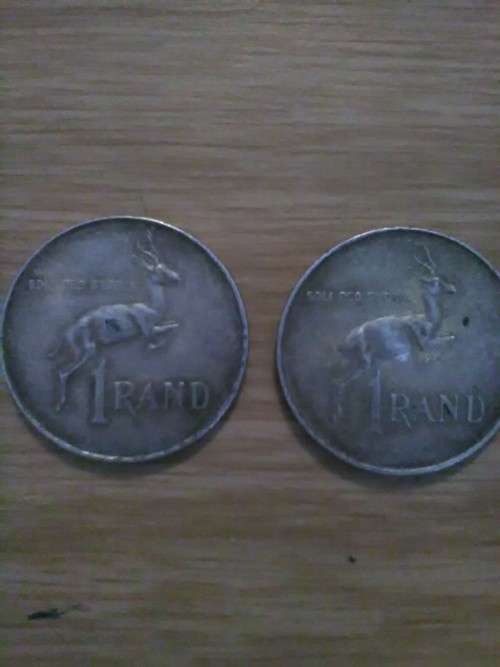 2 x 1966 English SILVER R1 coins - Bid per coin