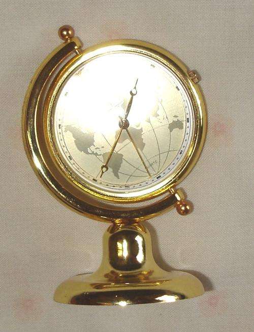 Miniature Globe Clock