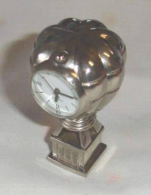 Miniature Hot Air Balloon Clock