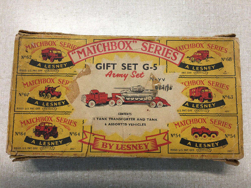 Matchbox Series Gift Set G-5 Army Set
