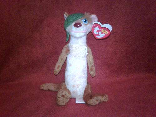 Ice Age 3 Ty Beanie Baby (Buck) ***New***