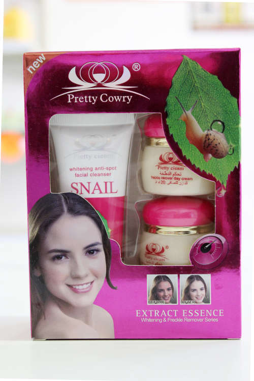 Snail Cream Extract Essence Pretty Cowry