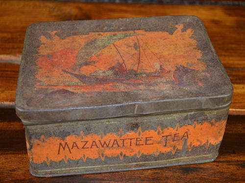 Mazawattee Tea Tin