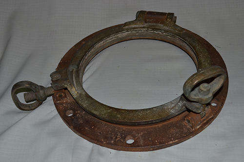 Original brass and metal porthole