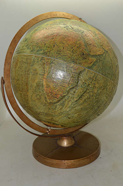Circa late 1950's / early 1960's.  Repogle 12 Inch Diameter Globe