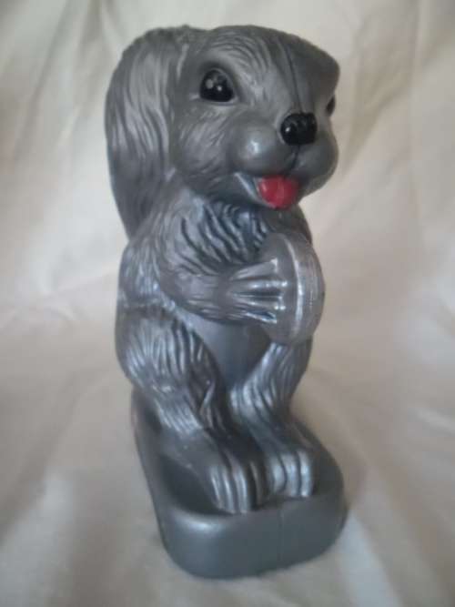 Bilingual children's saving box:  Allied Building Society / Bouvereniging