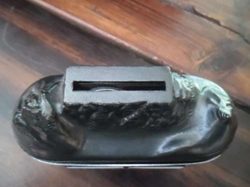 Bilingual Barclays DCO Table Mountain money box. Made in South Africa by Fuchsware