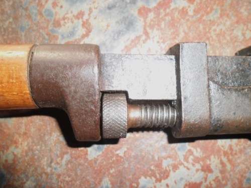 Vintage shifting spanner