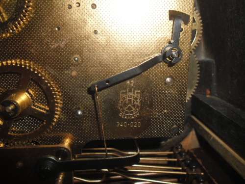American Watch Co. Cape Town. Art Deco  Mantle Clock