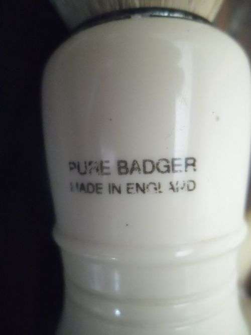 Vintage Seaforth Heather Shaving Mug and Royal Pure Badger Shaving Brush