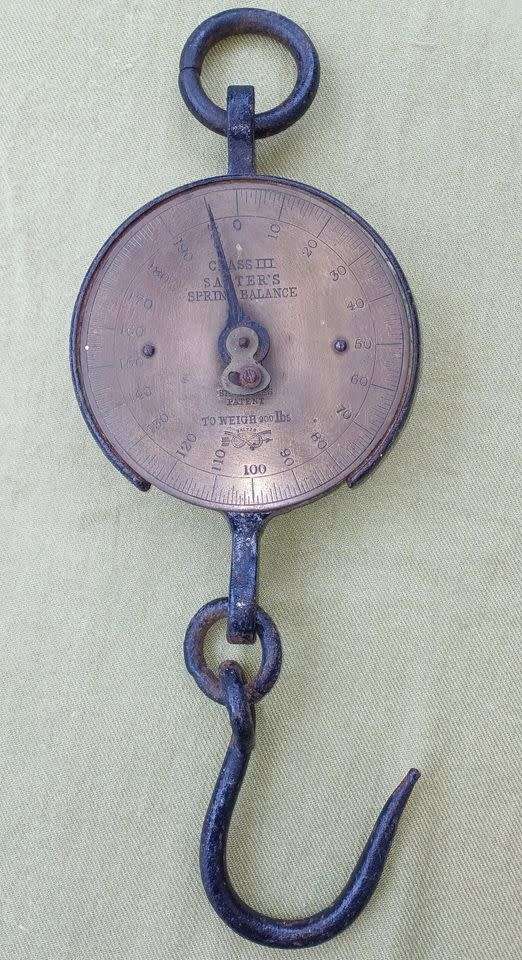 Large Salter Cast Iron Balance Weight, Class III