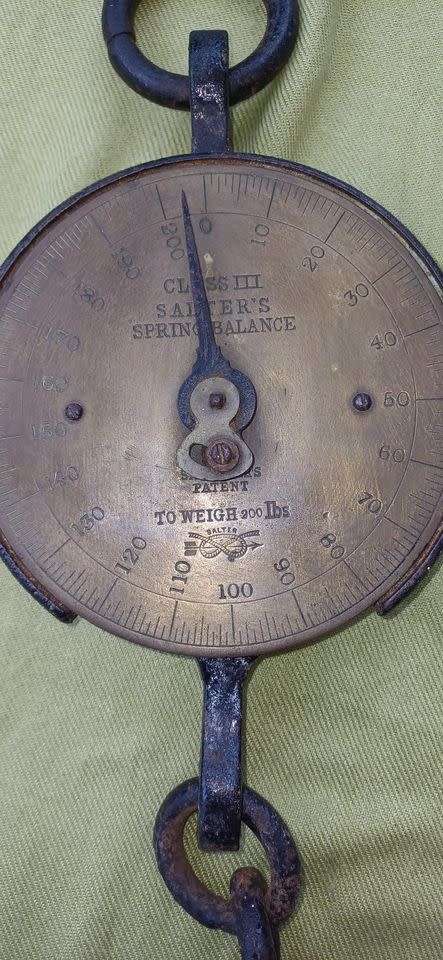 Large Salter Cast Iron Balance Weight, Class III