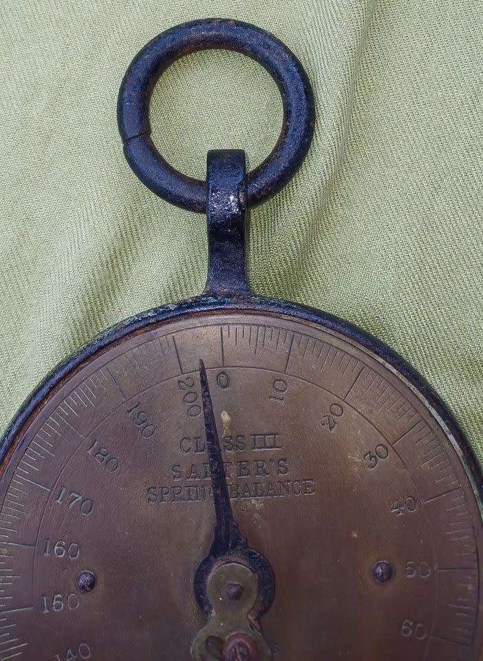 Large Salter Cast Iron Balance Weight, Class III