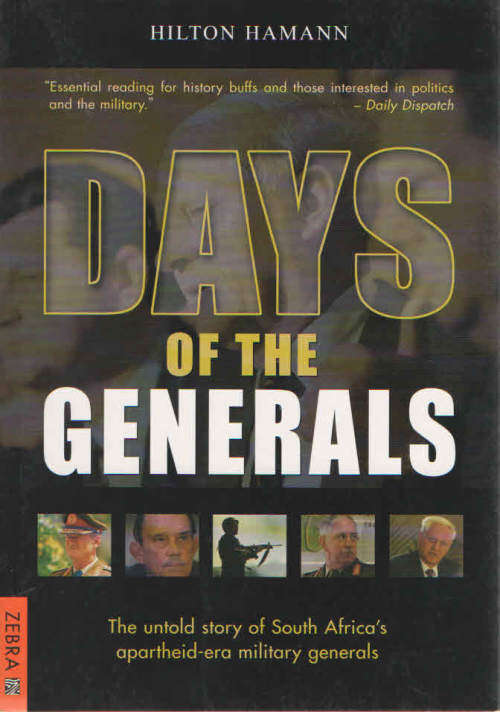 Days of the Generals - Hilton Hamann