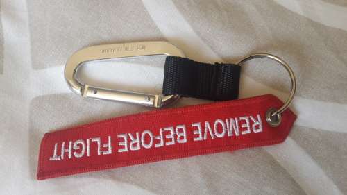 SAAF Hawk Remove Before Flight Keyring