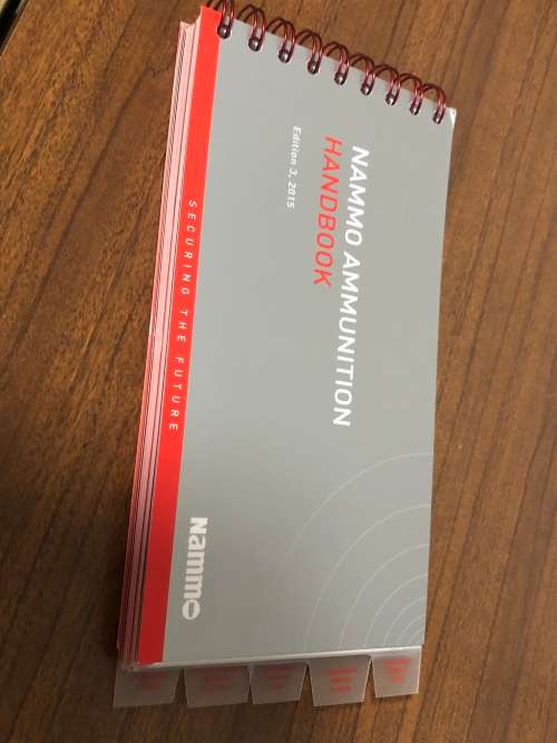 Nammo Ammunition Handbook Book
