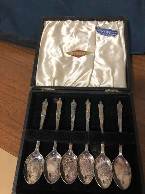 EPNS Spoon Set Silver Plated