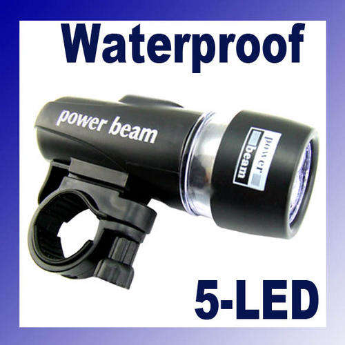 5 LED Super Bright Bicycle Headlight