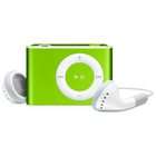 2GB Slim Metal Clip Shuffle Style MP3 Player - GREEN