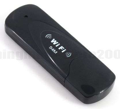 54Mbps USB 2.0 Wireless LAN 802.11g/b WIFI Adapter