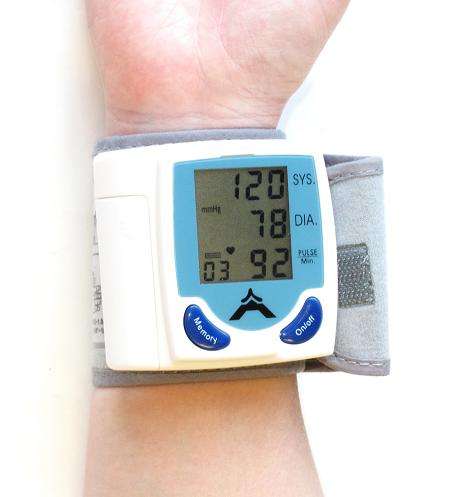 Digital Wrist Blood Pressure Monitor & Heart Beat Meter