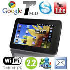 7" Android 2.2 Tablet ePad WIFI 3G 256 RAM 800MHZ 2GB NAND Flash *LATEST*LOCAL STOCK*