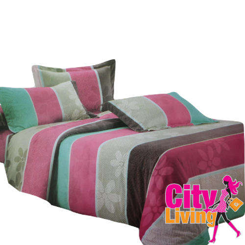 6 Piece Duvet Cover Sets - Queen Bed Size