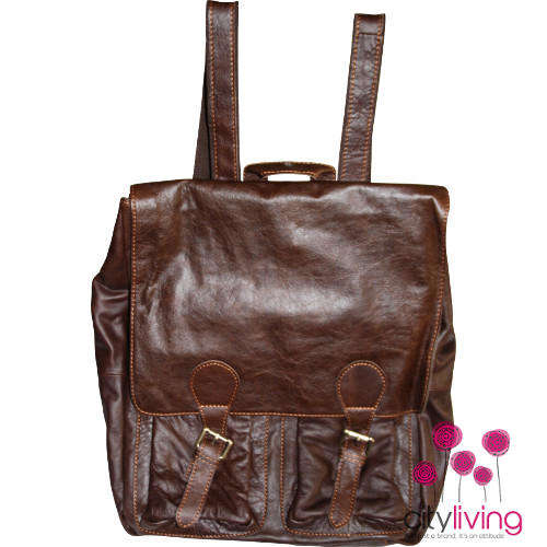 Blackcherry Leather Satchel